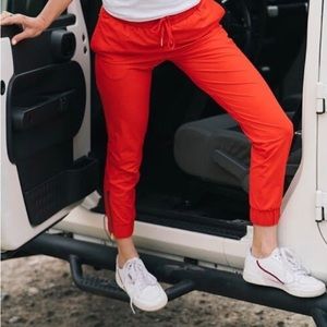 Red XL Zyia Everywhere Joggers.